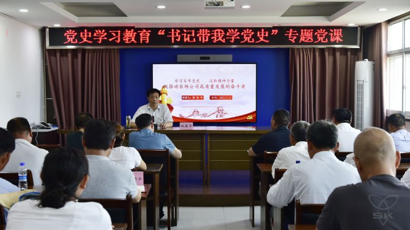 姚春華為相關(guān)支部黨員講專題黨課