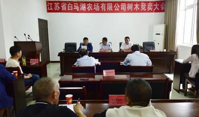 農(nóng)場公司成功競賣一批林木