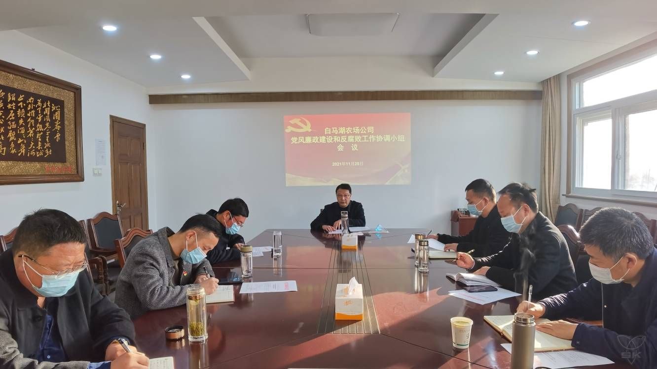 農(nóng)場公司黨風(fēng)廉政建設(shè)和反腐敗工作協(xié)調(diào)小組召開會議
