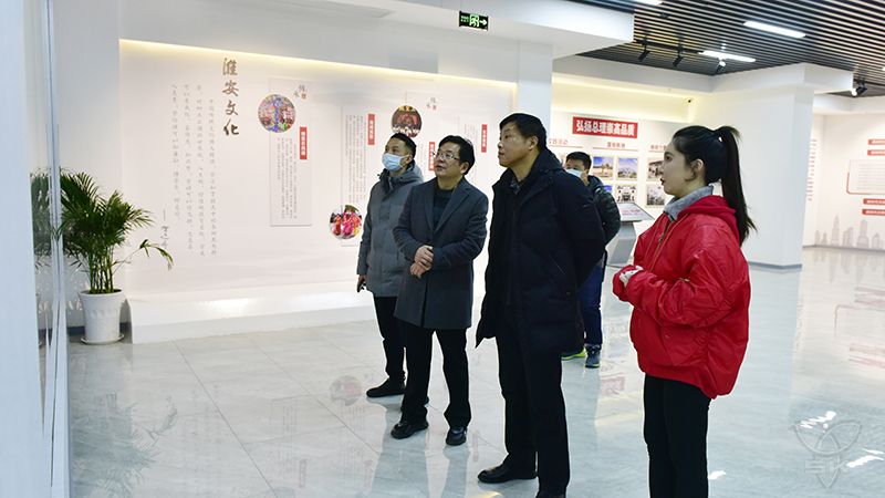農(nóng)場公司組織考察淮安區(qū)新時代文明實踐中心