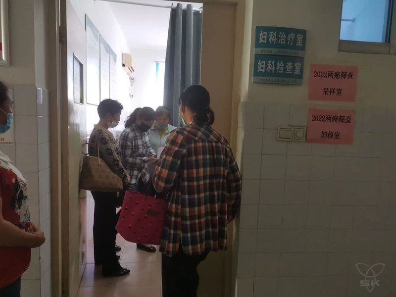 滕莊于莊居委會(huì)積極開展婦女兩癌篩查工作