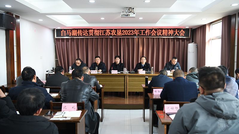 農(nóng)場公司召開傳達(dá)貫徹集團(tuán)工作會議精神大會