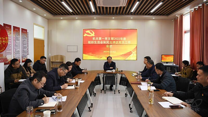 機(jī)關(guān)第一黨支部召開(kāi)2022年度組織生活會(huì)