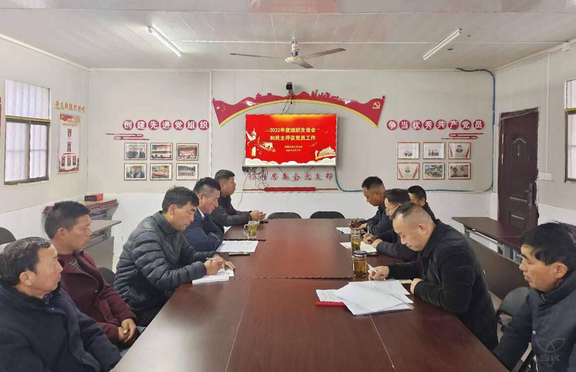 孫謝居委會(huì)黨支部召開(kāi)2022年度組織生活會(huì)