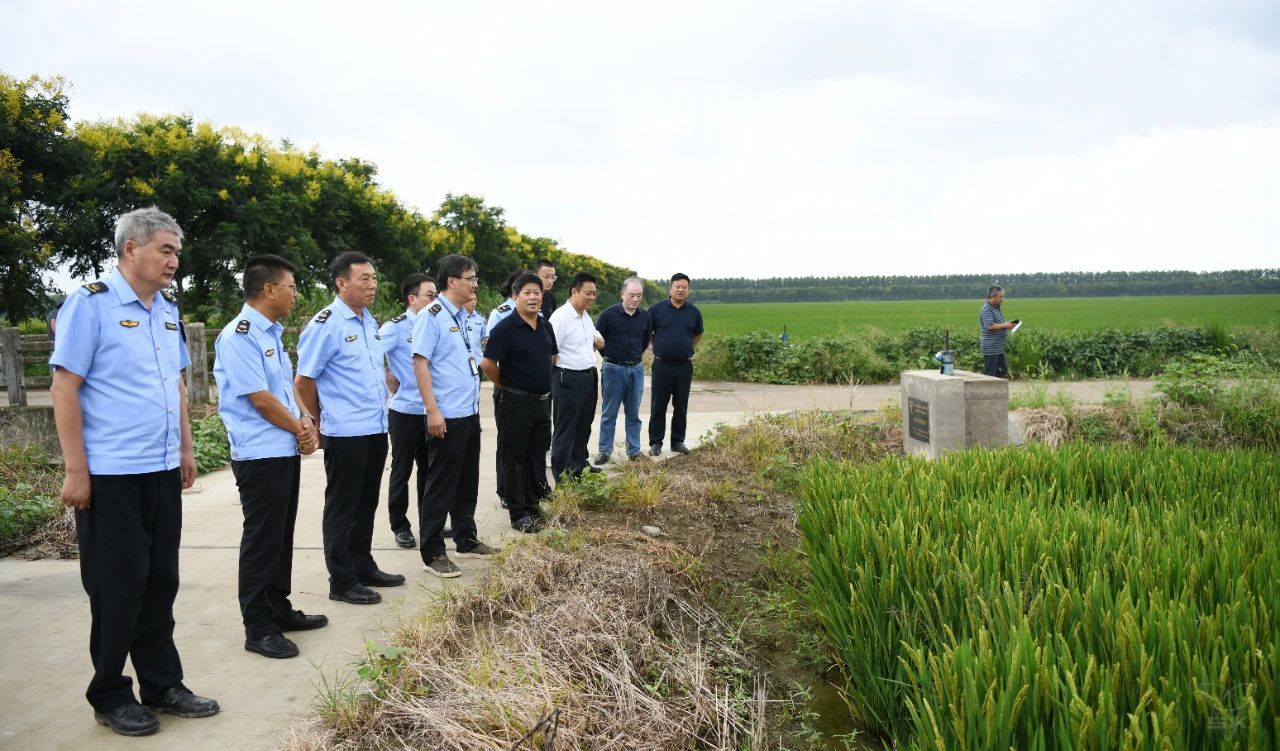 省植保植檢站來(lái)白馬湖開(kāi)展專(zhuān)項(xiàng)檢查