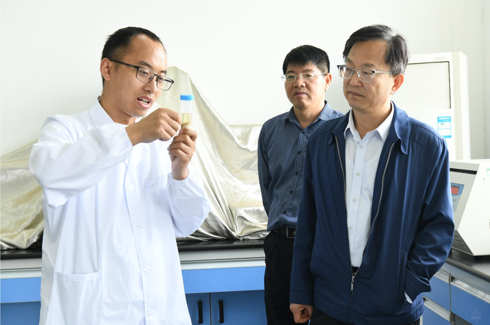 王進強來場督導(dǎo)示范園項目建設(shè)